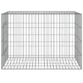 vidaXL Klietka pre králiky 78x54x54 cm pozinkované železo