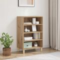 vidaXL Servírovacia skriňa Remeselný dub 57 x 35 x 89.5 cm