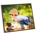 vidaXL Fotorámiky na stôl, koláž 5 ks, bronzové 21x29,7 cm, MDF