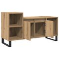 vidaXL TV skrinka dub artisan 100x35x55 cm spracované drevo