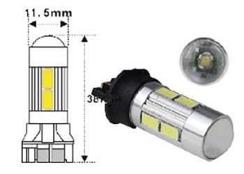 Žiarovka LED PW24W 12-24 V/4 W biela, 8x SMD5630 + 3 W