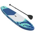vidaXL Inflatovateľná paddle board HYDROS 335 x 76 x 15 cm Tyrkysová