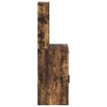vidaXL Highboard Dymová dub 41 x 40 x 135 cm Kompozitné drevo