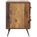 vidaXL Nočný stolík 2 ks Staré drevo 43 x 34,5 x 47,5 cm