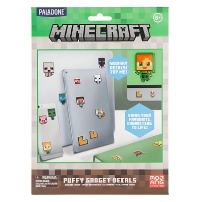 Sada 3D samolepek Minecraft