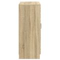 vidaXL Servírovacia skriňa so zásuvkou Dub sonoma 66 x 34,5 x 87 cm