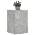 vidaXL Stojany na rastliny 2 ks betónovosivé 25x25x35 cm kompoz. drevo