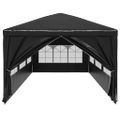 vidaXL Párty stan 3x9 m, antracitový