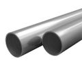 vidaXL Rúry z nehrdzavejúcej ocele okrúhle 2 ks V2A 1m Ø40x1,8mm