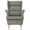 vidaXL Kreslo Taupe 74x84x100 cm Látka