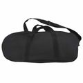 vidaXL 3 v 1 snežnice s turistickými palicami Čierna 78,5 x 22 cm