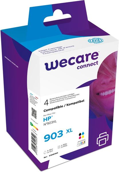 WECARE ARMOR ink sada kompatibilná s HP 3HZ51AE, CMYK/HC
