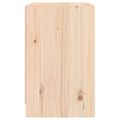 vidaXL Nočné stolíky 2 ks 40x31x50 cm, borovicový masív