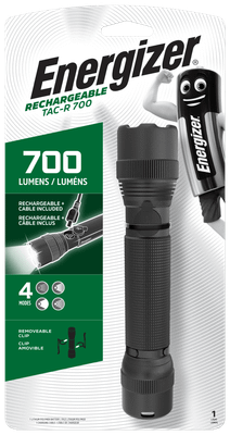 Energizer ručné nabíjateľné svietidlo Tactical Rechargeable
