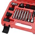 Sada na montáž a demontáž remeníc alternátora MECHANIC PULLEY SET 2, 18 ks SIXTOL