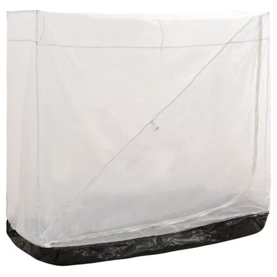 vidaXL Univerzálny vnútorný stan, sivý 200x90x175 cm