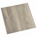 vidaXL Samo-lepiace podlahové dosky Čierna a drevo 30,5 x 30,5 cm