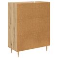 vidaXL Servírovacia skriňa Remeselný dub 69,5 x 34 x 90 cm