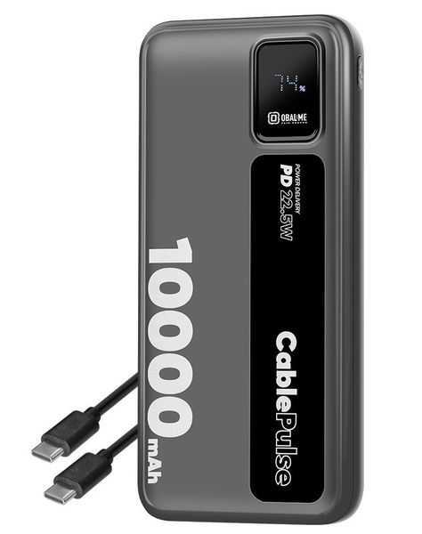 OBAL: ME CablePulse Powerbanka 10000mAh 22,5 W Black