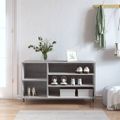vidaXL Botník sivý dub sonoma 102x36x60 cm spracované drevo
