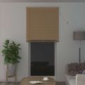 vidaXL Žalúzia Svetlohnedá s Vzorom 213 x 80 cm 25 mm PVC