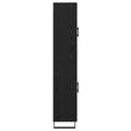 vidaXL Highboard 2 ks Čierny dub 69,5 x 34 x 180 cm