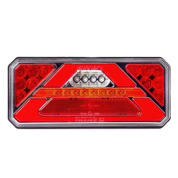 Svetlo zadné združené LED dynamické ĽAVÉ - RCL-02-L