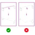 vidaXL Stolová doska tmavohnedá 220x50x(2-4)cm ošetrený masív hrany