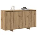 vidaXL Servírovacia skriňa Remeselný dub 135 x 41 x 75 cm