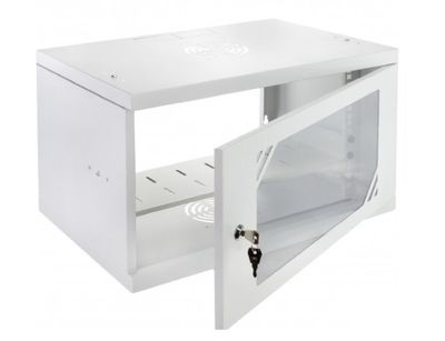 RACK skriňa závesná NEKU EKO 19" 6U 350mm, šedá RACK skříň závěsná NEKU EKO 19" 6U 350mm, šedá