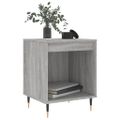 vidaXL Nočné stolíky 2 ks sivý dub sonoma 40x35x50 cm kompozitné drevo