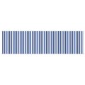 vidaXL Sklopná markíza Modrá a biela 400 × 300 cm Polyester a hliník