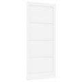 vidaXL Vnútorné dvere 93 x 211 cm Preglejka Biela