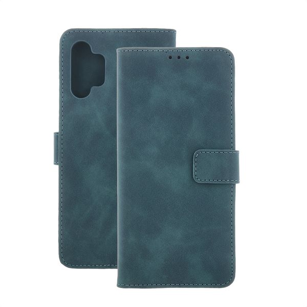 Smart Velvet case for Xiaomi Redmi 15 4G EU / 15 5G EU (171,08 x 82,05 x 8,55) dark green