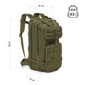 Batoh NILS Camp NC3902 Ranger zelený 45L