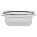 vidaXL Gastronádoby 12 ks, GN 1/6, 65 mm, nehrdzavejúca oceľ