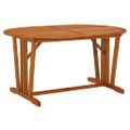 vidaXL Záhradný stôl 200x100x75 cm masívne eukalyptové drevo