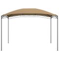 vidaXL Altánok 3x4x2,65 m sivohnedý 180 g/m²