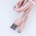 Maxlife MXUC-04 kábel USB - USB-C 1,0 m 3A ružový