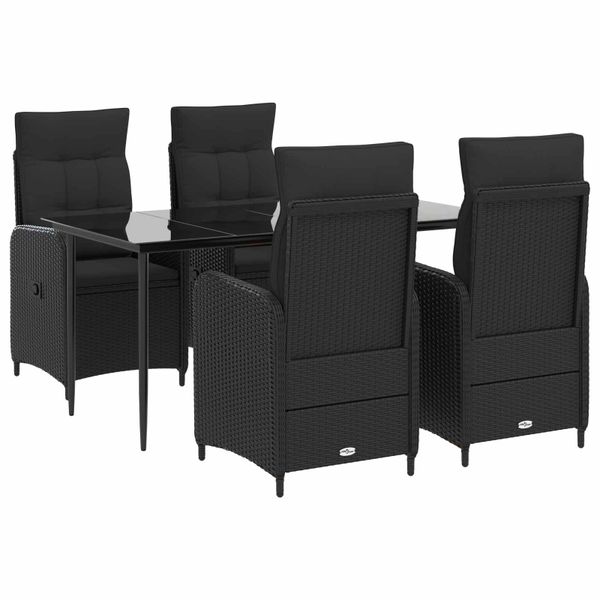 vidaXL Súprava stolíkov k pohovke s vankúšom s vankúšom 5 pcs