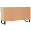 vidaXL Lavička na topánky, dub sonoma 102x35x55 cm, kompozitné drevo