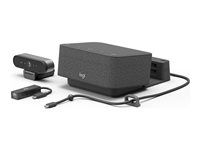Súprava pre video konferencie (Logitech BRIO Ultra HD Pro Webcam, Logitech Logi Dock) - Optimalizované pre UC - power adapter included