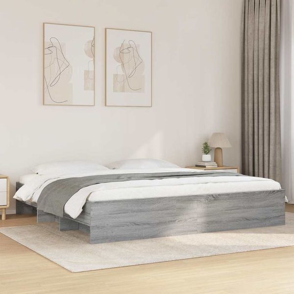 vidaXL Posteľný rám bez matraca 180x200cm kompozitné drevo