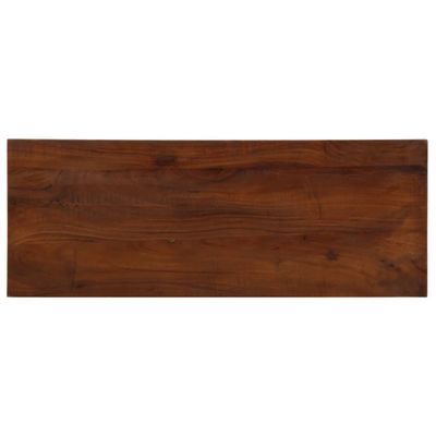 vidaXL Stolová doska 70x30x3,8 cm obdĺžnik masívne recyklované drevo