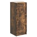 vidaXL Servírovacia skriňa Dymový dub 33 x 34,5 x 87 cm