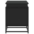 vidaXL Úložný box s vekom čierny 100x40x51,5 cm kompozitné drevo