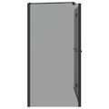 vidaXL Bi-fold sprchový uzáver Tmavá priehľadná 120 x 67 x 129 cm