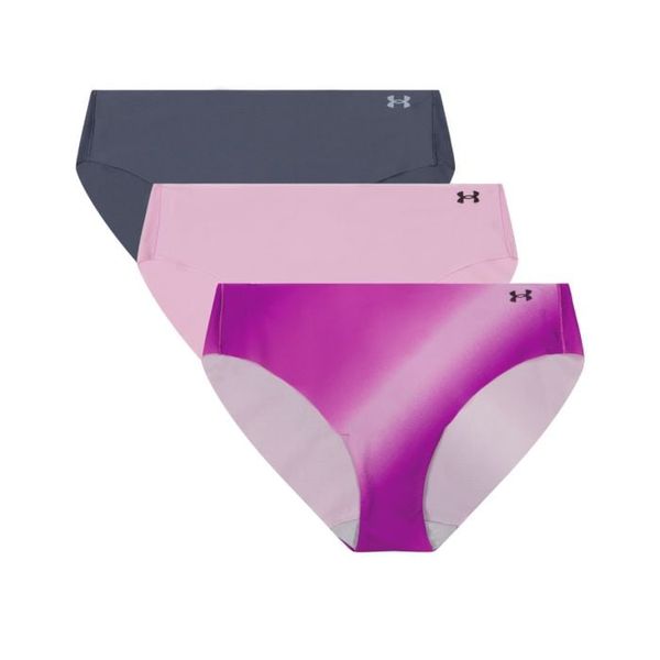 Dámske nohavičky Pure Stretch NS Nov BKN 3Pack Purple - Under Armour