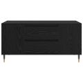vidaXL Konferenčný stolík Čierny dub 102 x 44,5 x 50 cm