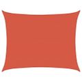 vidaXL Tieniaca plachta 160 g/m² tehlovočervená 6x8 m HDPE